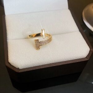 Gold and Silver Women's Ring